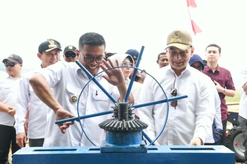 Gubernur Banten Andra Soni Resmikan Tujuh Daerah Irigasi, Perkuat Ketahanan Pangan Banten