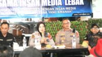 Kapolres Lebak Perkuat Sinergi dengan Insan Media, Dorong Pemberitaan Berimbang dan Faktual
