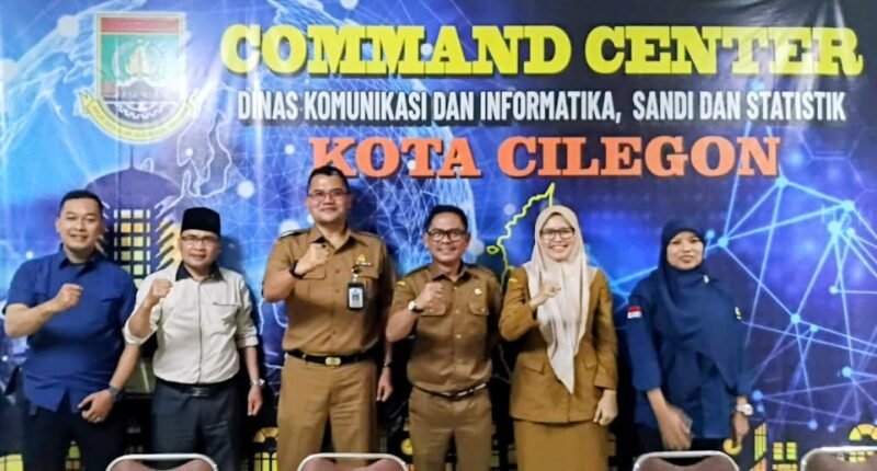 Pengurus KWRI Cilegon Silaturahmi dengan Plt Kadis Kominfo