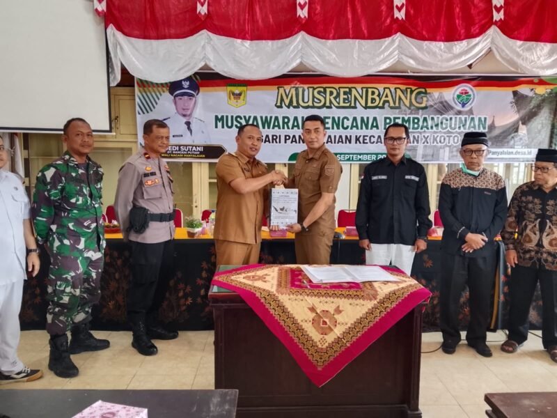 Nagari Panyalaian Gelar Musrenbang RKP 2027 dan DU RKP 2028
