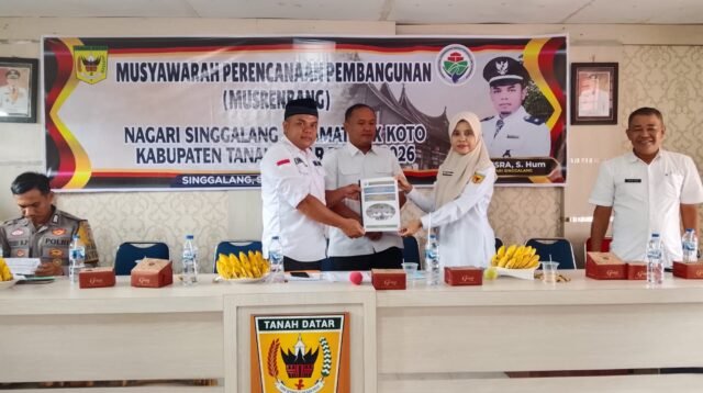 Musrenbang Nagari Singgalang 2026 Soroti Potensi Wisata dan Prioritas Pembangunan