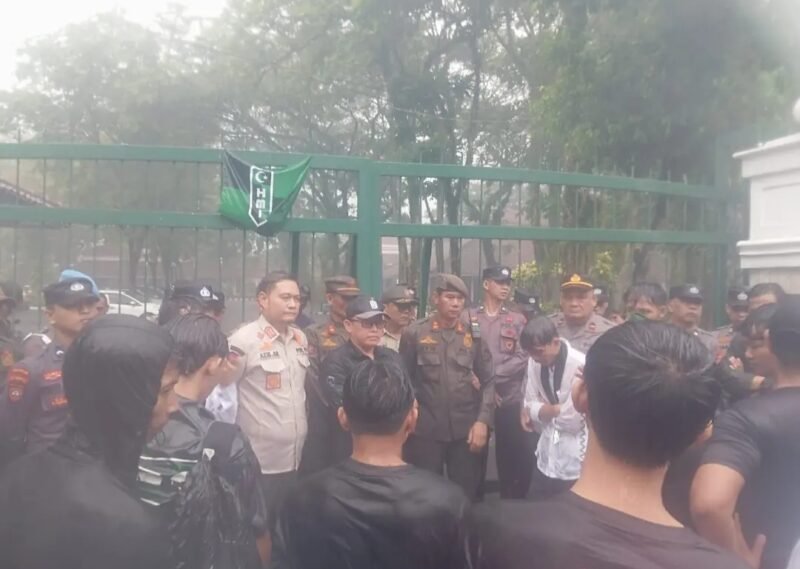 HMI Setia Budhi Geruduk Pemkab Lebak, Soroti PHK 1.100 Pekerja hingga Dugaan Tambang Ilegal