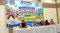 IGTKI-PGRI Lebak Gelar Workshop Zumba Kids, Tingkatkan Kreativitas Guru TK dan Motorik Anak