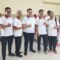 Wakil Bupati Ahmad Fadly memberikan apresiasi kepada tim basket putri Tanah Datar usai meraih medali perak Porprov XVI Sumatera Barat 2026.
