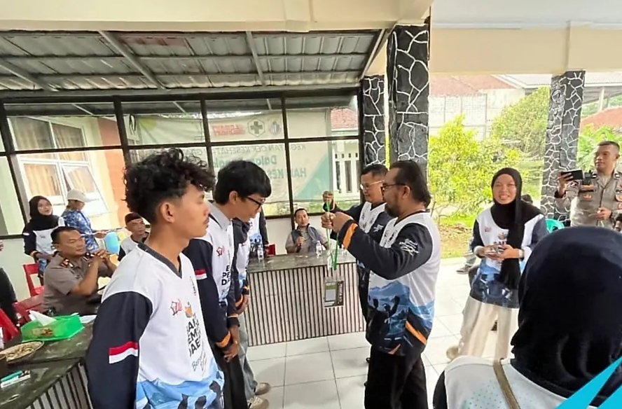 Kegiatan Bakti Pemuda Daerah 2026 yang diselenggarakan Dispora Kabupaten Lebak di Kecamatan Cipanas.