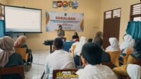 Sosialisasi pencegahan bullying dan kekerasan seksual terhadap anak berkebutuhan khusus oleh Unit PPA Polres Lebak di SKH PGRI Rangkasbitung.