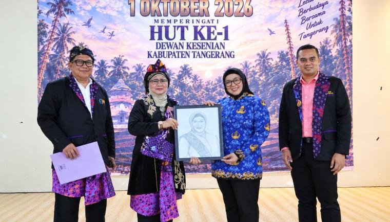 HUT Ke-1 DKKT, Wabup Intan Nurul Hikmah Dorong Pelestarian Seni, Budaya, dan Kuliner Lokal Tangerang