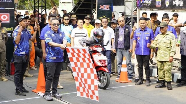Sekda Tangerang, Buka  KNPI Dragbike Kejurprov Banten 2026