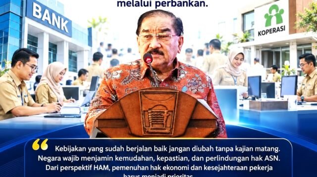 Anggota DPR RI M. Shadiq Pasadigoe, Apresiasi Ketegasan Menkeu Pertahankan Pembayaran Gaji ASN Lewat Bank
