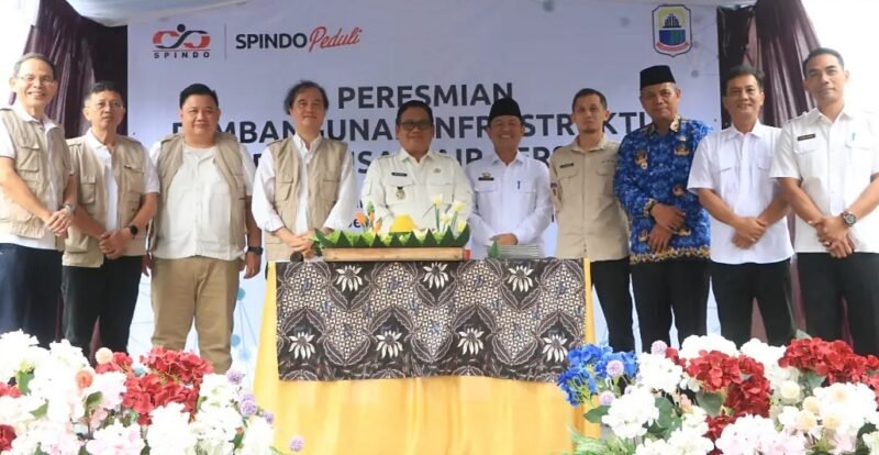SPINDO Bangun Pipanisasi Air Bersih di Dua Dusun Cibeber Lebak