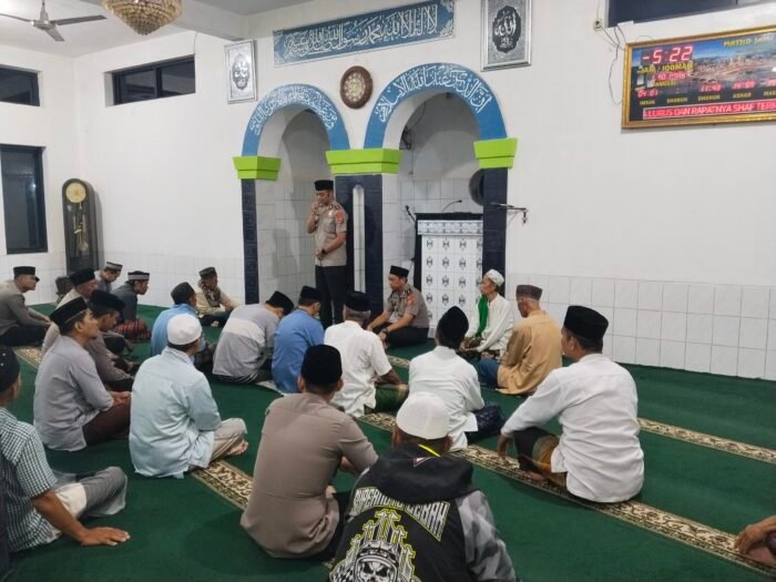 Wakapolres Lebak Pimpin Subuh Keliling di Masjid Al Hidayah, Lebak Picung Rangkasbitung