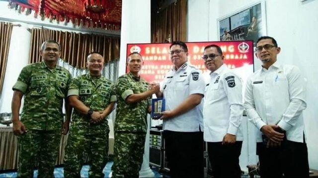 Wabup Ahmad Fadly, Sambut Kunjungan Kerja Danrem 032/Wirabraja