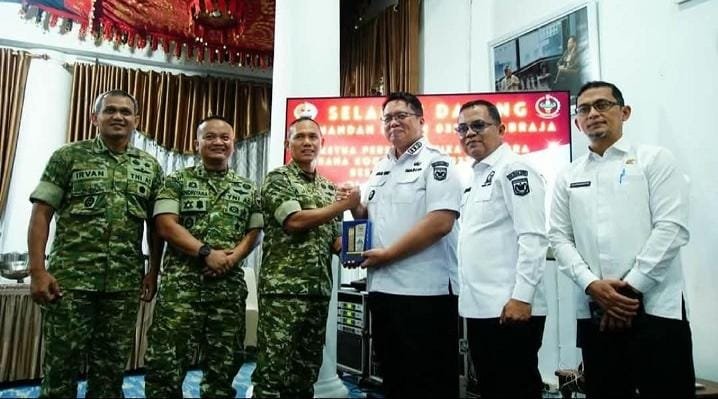 Wabup Ahmad Fadly, Sambut Kunjungan Kerja Danrem 032/Wirabraja